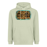 Matcha Leopard Pattern Mimi Tried Heavyweight Hoodie - Bettercallsaul
