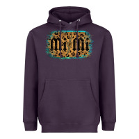 Plum Leopard Pattern Mimi Tried Heavyweight Hoodie - Bettercallsaul