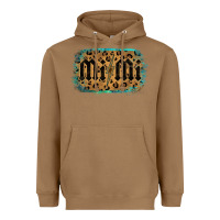 Toasted Coconut Leopard Pattern Mimi Tried Heavyweight Hoodie - Bettercallsaul