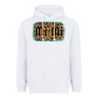 White Leopard Pattern Mimi Tried Heavyweight Hoodie - Bettercallsaul