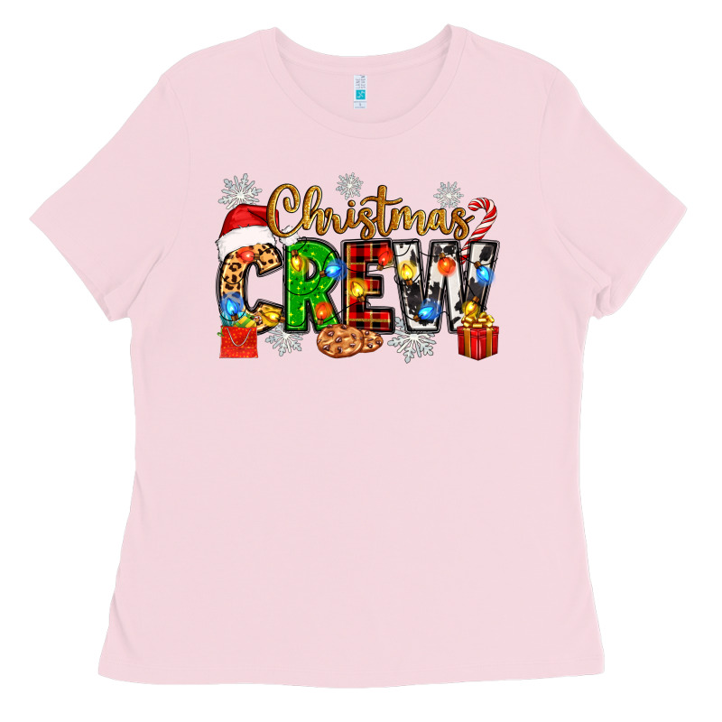 Christmas Crew Ladies Tee by Zillion Design Studio | Teevron
