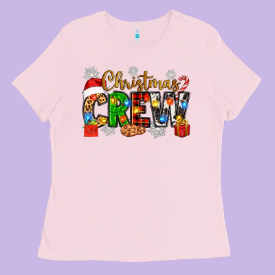 Christmas Crew Ladies Tee Designed By Zillion Design Studio