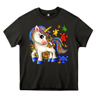 Asphalt autism unicorn Heavy Core Tee - Zillion Design Studio
