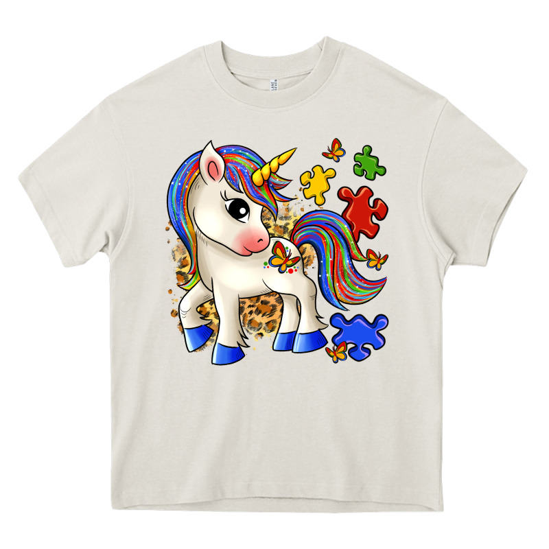 Autism Unicorn Heavy Core Tee by Zillion Design Studio | Teevron