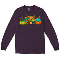 Plum hello fall Long Sleeve Tee - JahusDesignShop