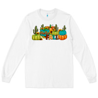 White hello fall Long Sleeve Tee - JahusDesignShop