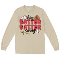 Mushroom hey batter batter swing Long Sleeve Tee - MaliasSmallBusiness