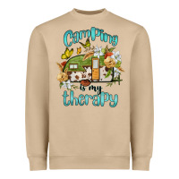 Mushroom camping is my therapy Heavyweight Sweatshirt - BarkalooDesign