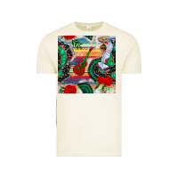 Vintage Arctic flamenco dancer seamless pattern Vintage Tee - BundleAndBundleShop