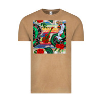 Vintage Camel flamenco dancer seamless pattern Vintage Tee - BundleAndBundleShop