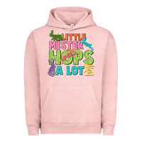 Pigment Salmon Little mister hops a lot Easter Day Urban Hoodie - CowGirlArtShop