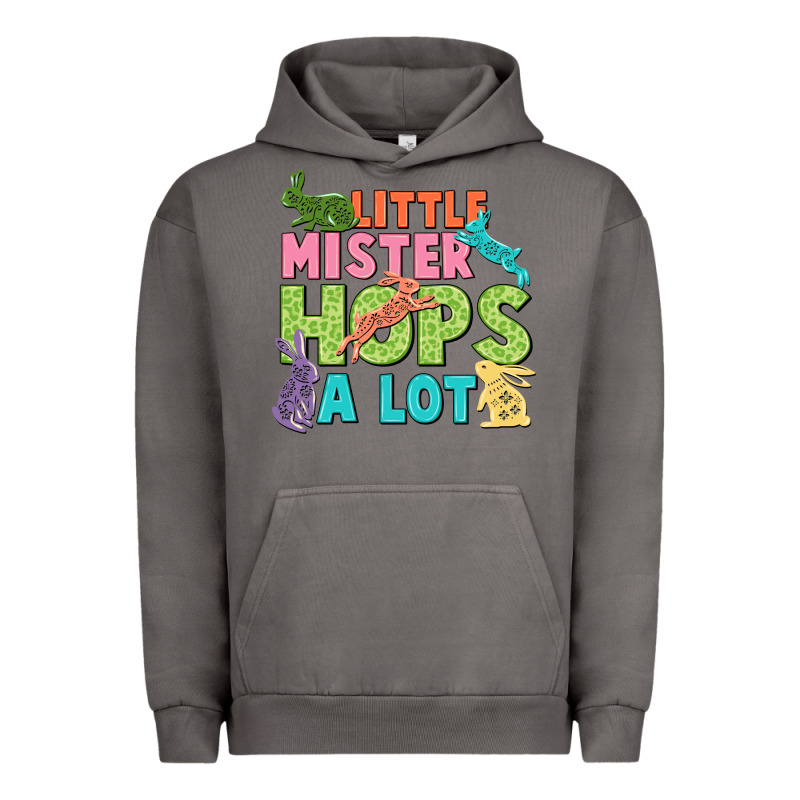 Little Mister Hops A Lot Easter Day Urban Hoodie by CowGirlArtShop | Teevron