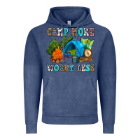 Vintage Denim camp more worry less Vintage Hoodie - AdoDesignShop