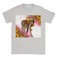 Moon Dust Western Cute Baby Deer Fawn Classic Tee - LillyAllenDesigns