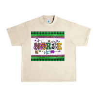 Sandshell mardi gras nurse Urban Heavy Tee - Artiststas