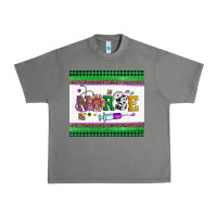 Mardi Gras Nurse Urban Heavy Tee | Teevron