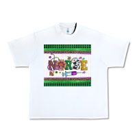 White mardi gras nurse Urban Heavy Tee - Artiststas