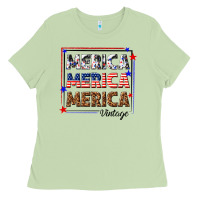 Matcha merica merica merica vintage Ladies Tee - texasbilliewilder