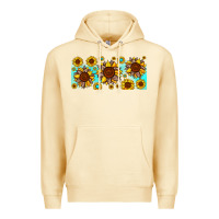 Pina Colada leopard sunflower gemstone Premium Hoodie - JahusDesignShop