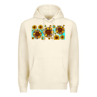 Sandshell leopard sunflower gemstone Premium Hoodie - JahusDesignShop