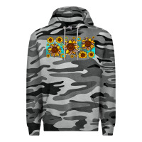 Slate Camo leopard sunflower gemstone Premium Hoodie - JahusDesignShop