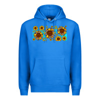True Royal leopard sunflower gemstone Premium Hoodie - JahusDesignShop