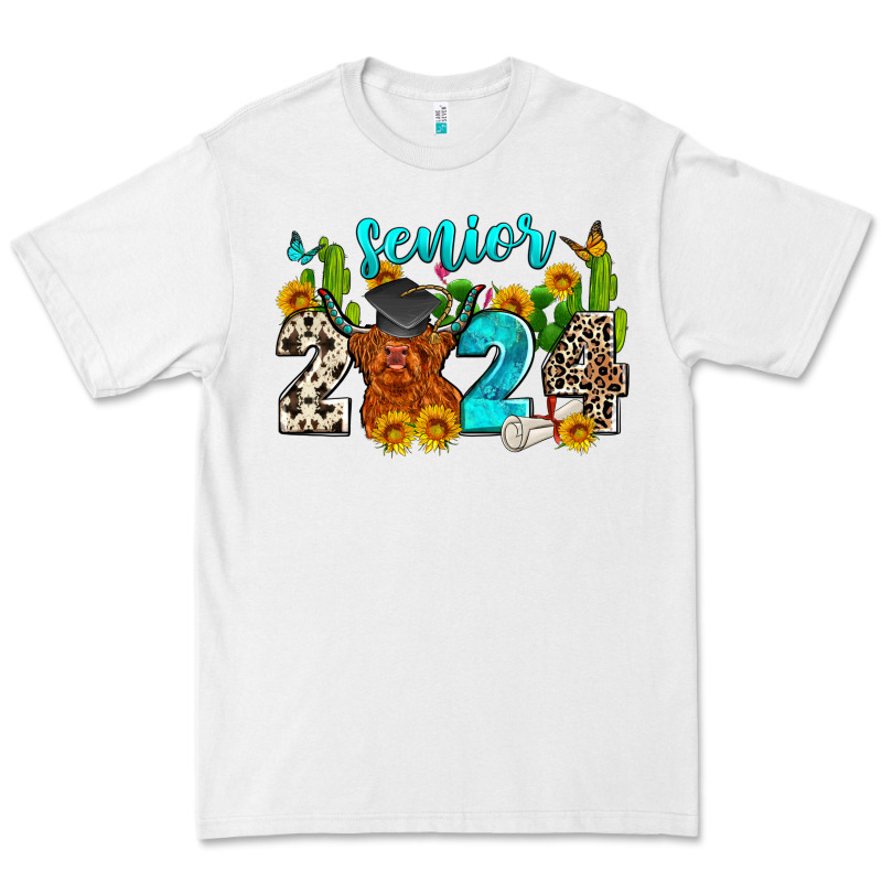 Senior 2024 Cow Premium Tee by Zillion Design Studio | Teevron
