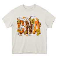 Cream fall cna Heavy Core Tee - texasbilliewilder
