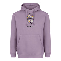 Lavender Daisy Mom Skull Heavyweight Hoodie - Bettercallsaul