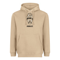 Daisy Mom Skull Heavyweight Hoodie | Teevron