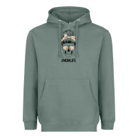 Sage Daisy Mom Skull Heavyweight Hoodie - Bettercallsaul