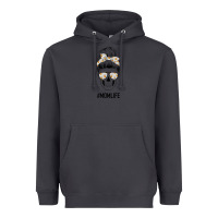 Smoke Daisy Mom Skull Heavyweight Hoodie - Bettercallsaul