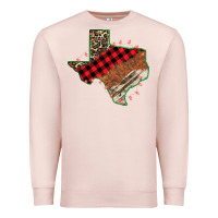 Pale Pink christmas texas Premium Sweatshirt - Bettercallsaul