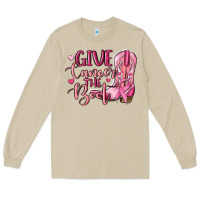Mushroom give cancer the boot Long Sleeve Tee - MaliasSmallBusiness