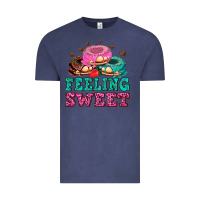 Vintage Denim feeling sweet donuts Vintage Tee - AdoDesignShop
