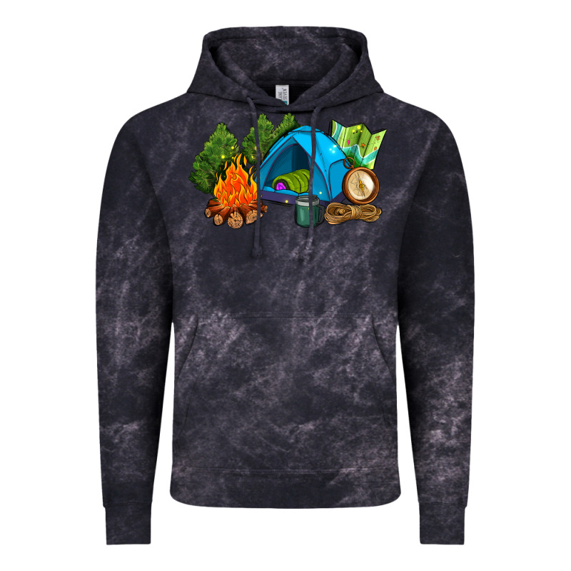 Camp In The Woods Vintage Hoodie by AdoDesignShop | Teevron
