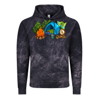 Cloud Black camp in the woods Vintage Hoodie - AdoDesignShop