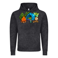 Vintage Black camp in the woods Vintage Hoodie - AdoDesignShop