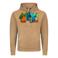 Vintage Camel camp in the woods Vintage Hoodie - AdoDesignShop