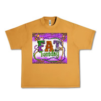 Peanut Butter fat tuesday fleur de lis and mardi gras beads Urban Heavy Tee - Artiststas