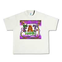 Pistachio fat tuesday fleur de lis and mardi gras beads Urban Heavy Tee - Artiststas