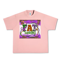 Salmon fat tuesday fleur de lis and mardi gras beads Urban Heavy Tee - Artiststas