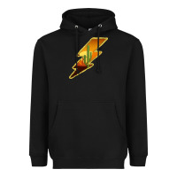 Black Cactus Sunset Lightning Heavyweight Hoodie - Bettercallsaul