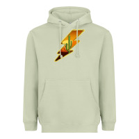 Matcha Cactus Sunset Lightning Heavyweight Hoodie - Bettercallsaul