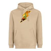 Mushroom Cactus Sunset Lightning Heavyweight Hoodie - Bettercallsaul
