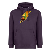 Plum Cactus Sunset Lightning Heavyweight Hoodie - Bettercallsaul