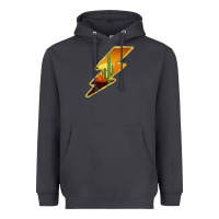 Smoke Cactus Sunset Lightning Heavyweight Hoodie - Bettercallsaul