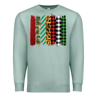 Seafoam christmas brushstrokes Premium Sweatshirt - Bettercallsaul