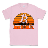 Bubblegum Pink just hodl it new orleans skyline retro sunset Classic Tee - Jasminsmagicworld