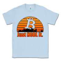Dusty Blue just hodl it new orleans skyline retro sunset Classic Tee - Jasminsmagicworld